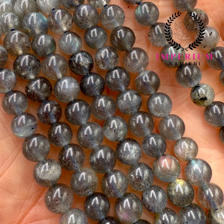 Labradoryt / kula gładka / ok. 4mm