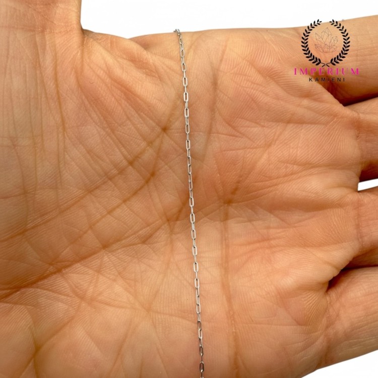 Łańcuszek ok. 0,5mm / stal kolor srebrny / ok. 10m