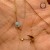 Łańcuszek ok. 0,5mm / stal PVD / kolor złoty / 50m