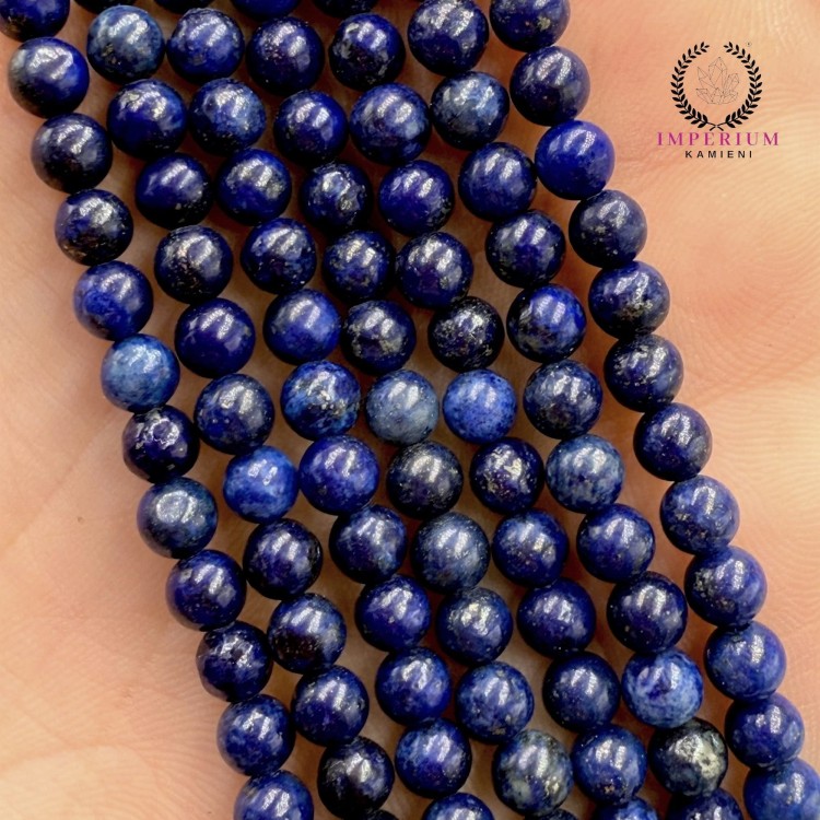 Lapis Lazuli / kulka gładka ok. 4mm