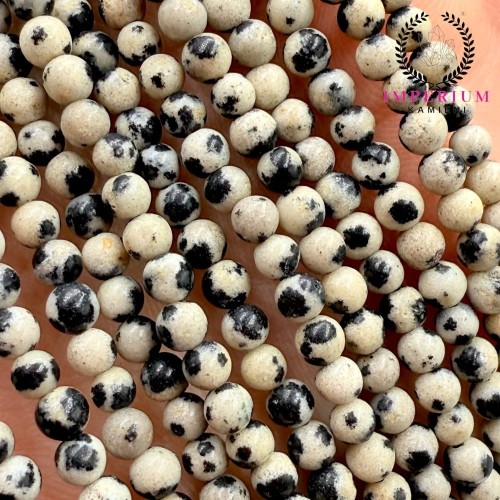 Jaspis Dalmatyński / kulka gładka / ok. 3mm