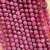Rubin ciemny / kula fasetowana / ok. 3mm