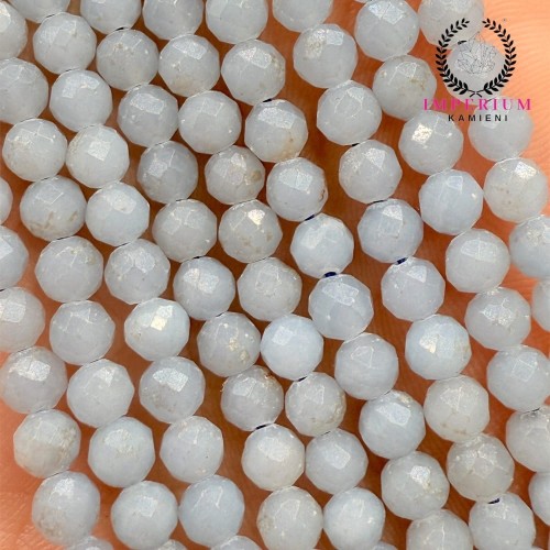 Angelit Ice / kulka fasetowana / ok. 4mm