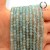 Apatyt Light Blue / kulka fasetowana / ok. 4mm