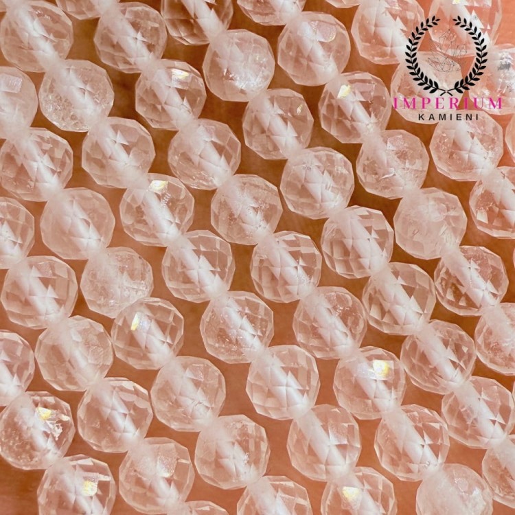 Kryształ Górski / kulka fasetowana / ok. 4mm