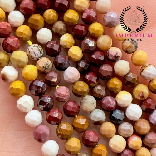 Mokait / kulka fasetowana / ok. 3mm