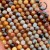 Opal Żółty Ciemny / kulka fasetowana / ok. 3mm