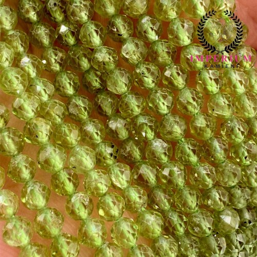 Oliwin / kulka fasetowana / ok. 4mm