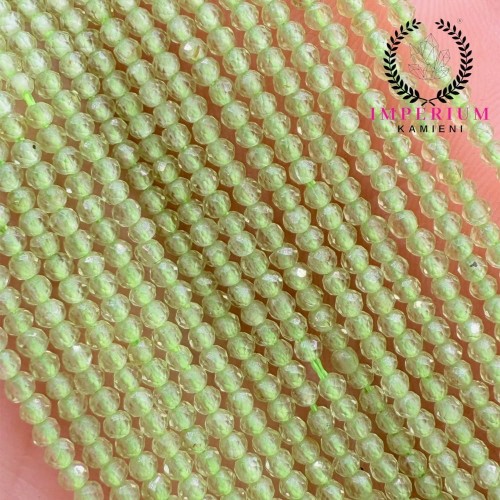 Oliwin / kulka fasetowana / ok. 2mm