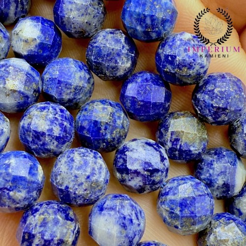Lapis Lazuli / kulka fasetowana / ok. 8mm