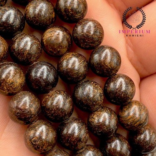 Bronzyt / kulka gładka / ok. 8mm