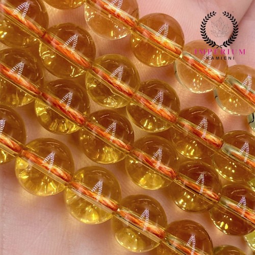 Cytryn / kulka gładka / ok. 8mm