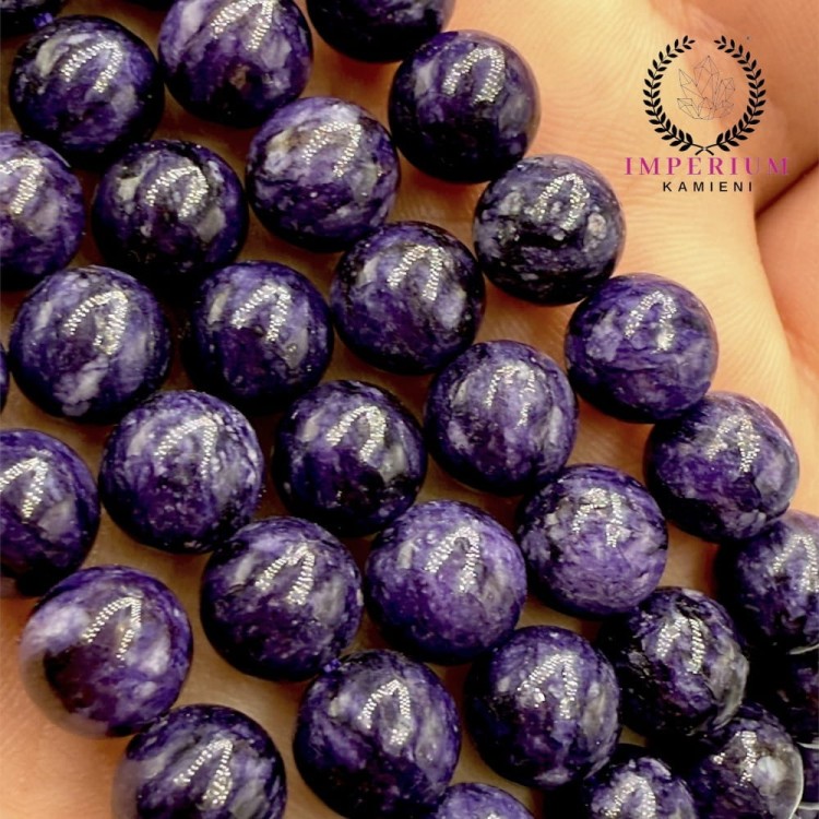 Czaroit / kulka gładka / ok. 8mm