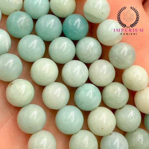 Amazonit / kulka gładka / ok. 8mm