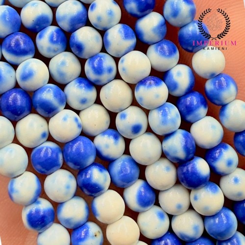 Jadeit blue sky / kulka gładka / ok. 4 mm