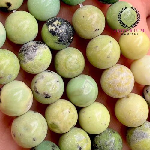 Serpentyn / kulka gładka / ok. 8mm