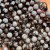 Obsydian granitowy / kulka fasetowana / ok. 4mm
