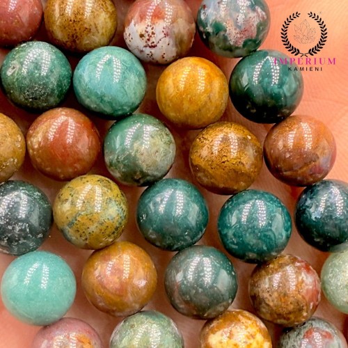 Jaspis Oceaniczny / kulka gładka / ok. 8mm