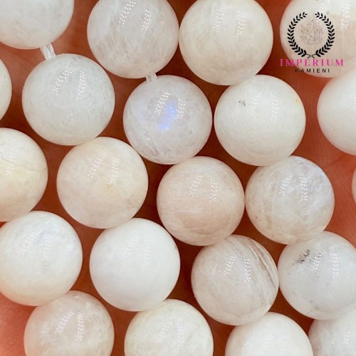 Kamień Księżycowy / kulka gładka / ok. 8mm