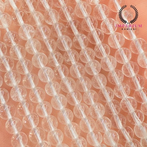 Kryształ Górski / kulka gładka / ok. 4mm