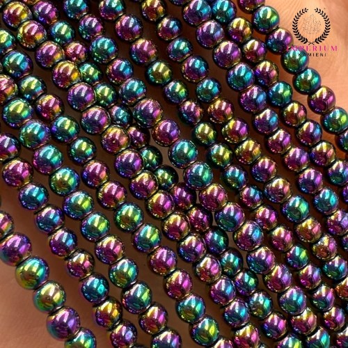 Hematyt Kulka Gładka / kolor benzynka / ok. 3mm