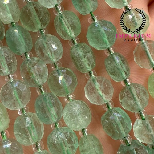 Fluoryt Zielony / pastylka fasetowana / 8x5mm