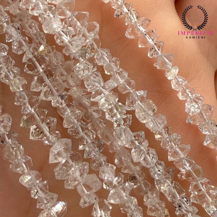 Kryształ Górski / sieczka - 80 cm gładka / ok. 3x5mm