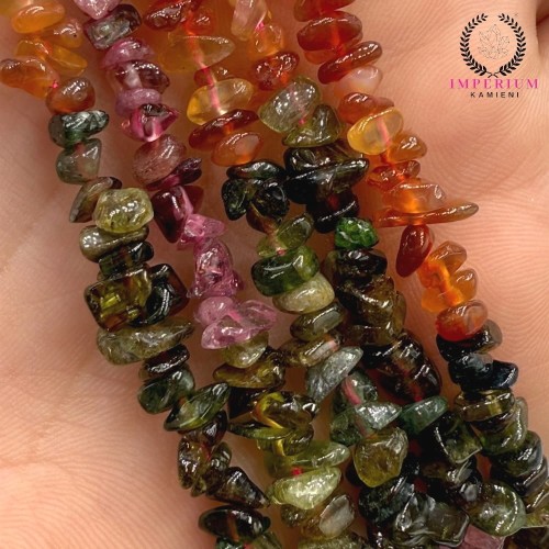 Turmalin gradient / sieczka gładka / ok. 5x8mm