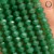 Jadeit Zielony / oponka fasetowana / ok.6x4mm