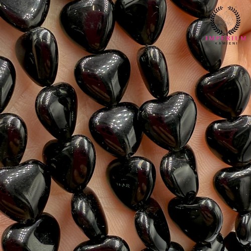 Onyks / serce / ok. 10mm
