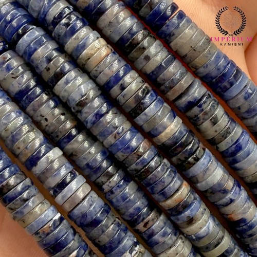 Jaspis Niebieski / heishi / ok. 6x1mm