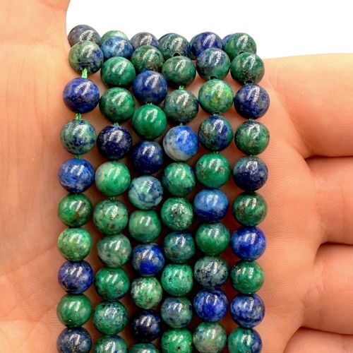 Azuryt / kulka gładka / ok. 6mm