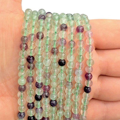 Fluoryt / kulka gładka / ok. 4mm