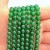 Jadeit Zielony butelkowy / kulka gładka / ok. 6mm