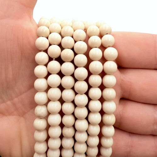 Kamień Rzeczny / kulka gładka / ok. 6mm