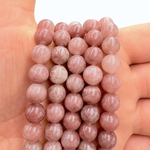 Kwarc Perłowy / kulka gładka / ok. 8mm