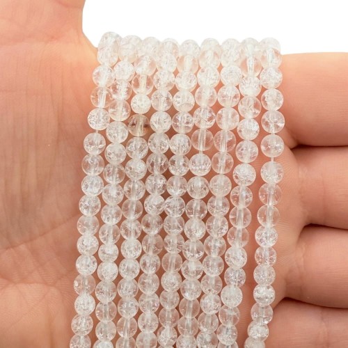 Kryształ Górski / kulka gładka / ok. 4mm