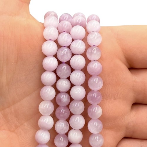 Kunzyt / kulka gładka / ok. 6mm