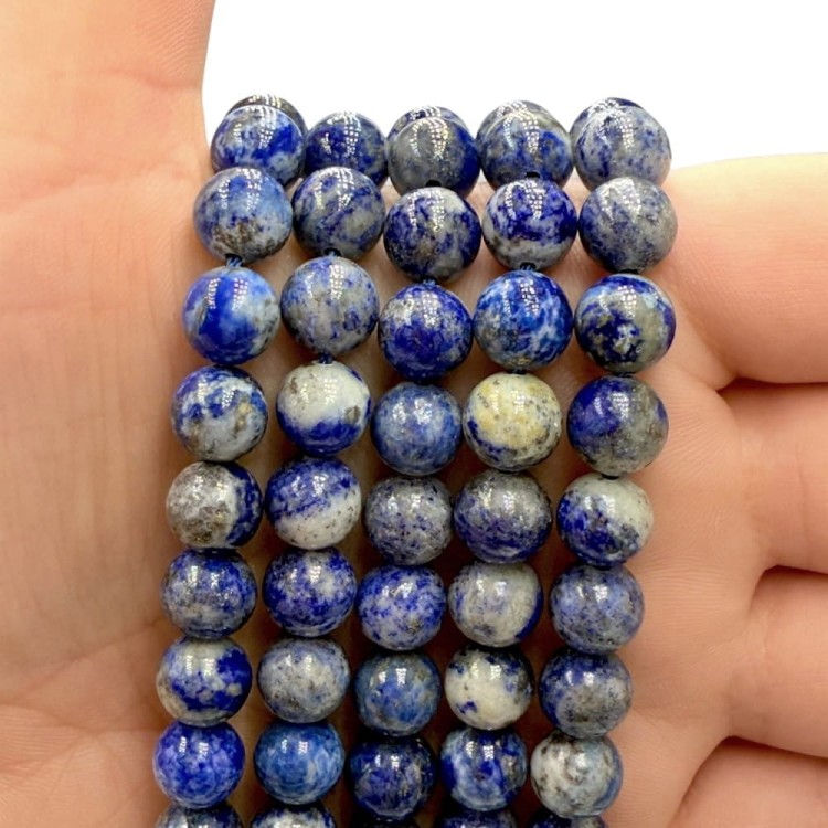 Lapis Lazuli / kulka gładka / ok. 8mm