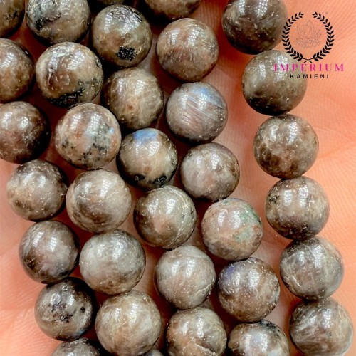 Labradoryt Kawowy / kulka gładka / ok. 8mm