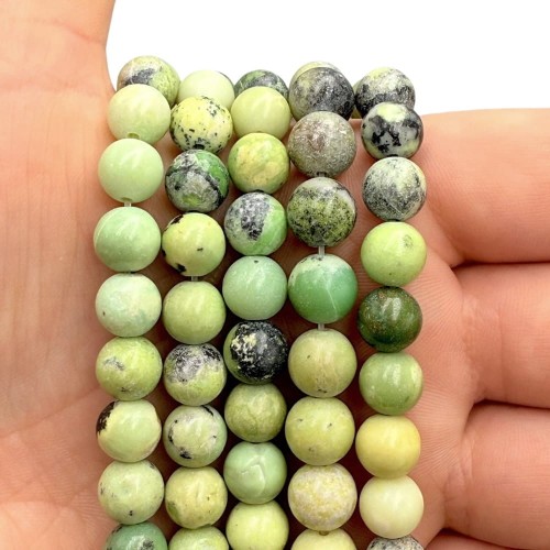 Serpentyn / kulka gładka / ok. 8mm