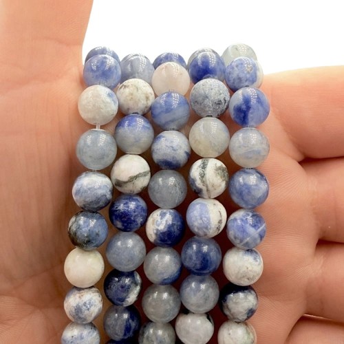 Sodalit / kulka gładka / ok. 8mm