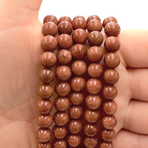 Piasek Pustyni / kulka gładka / ok. 8mm