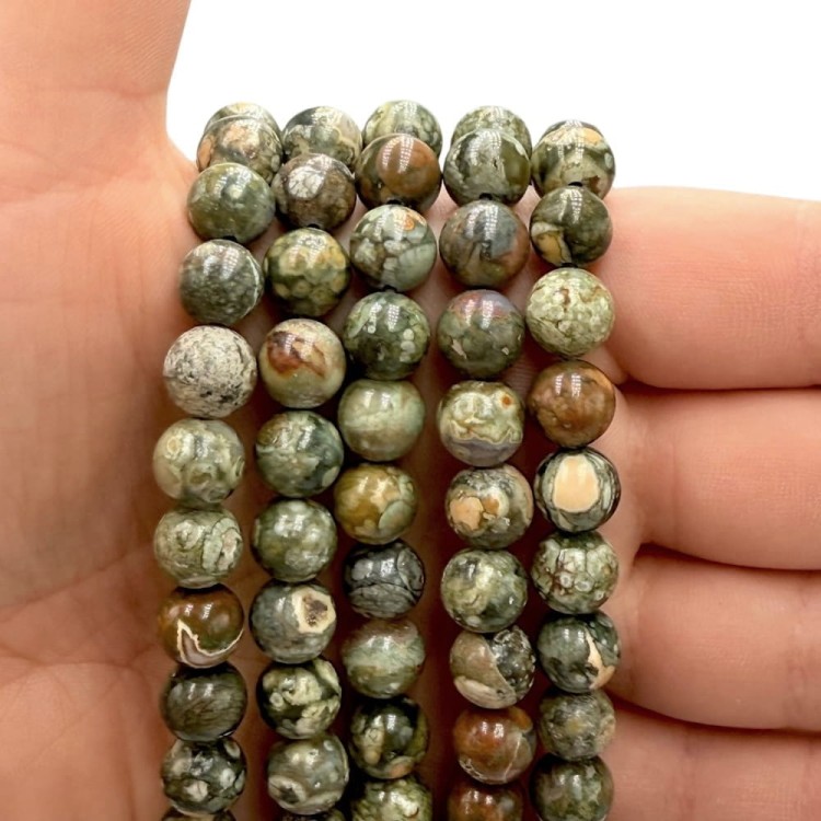 Riolit / kulka gładka / ok. 8mm