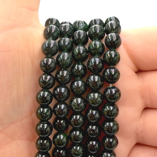 Szmaragd Nilu / kulka gładka / ok. 8mm