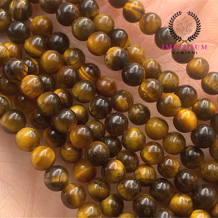 Tygrysie oko / kulka gładka ok. 3mm