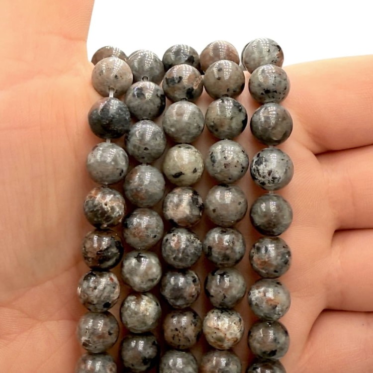Yooperlite / kulka gładka / ok. 8mm