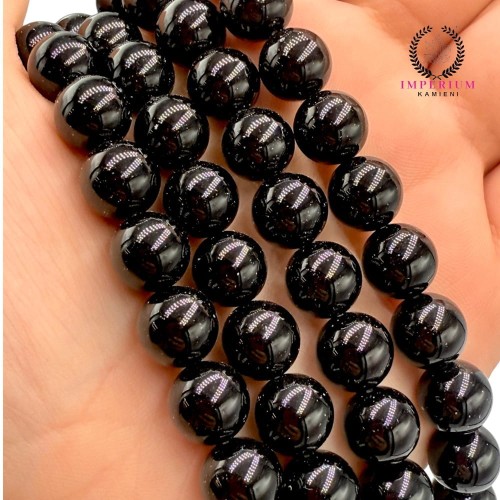 Turmalin Czarny / kula gładka / ok. 6mm