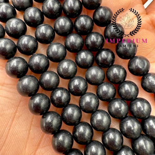 Szungit / kulka gładka / ok. 6mm