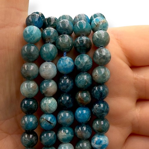 Apatyt / kulka gładka / ok. 8mm